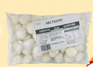 ABC TS SMALL JUICY DUMPLING BULK 1kg x 15/ctn