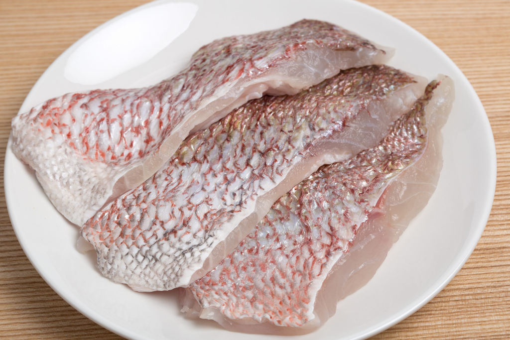 GOLD BAND SNAPPER FILLET SKIN ON 300/500 5kg/ctn