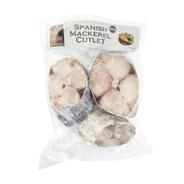 MACKEREL CUTLET SPANISH HANABI 600g x 10pk/ctn