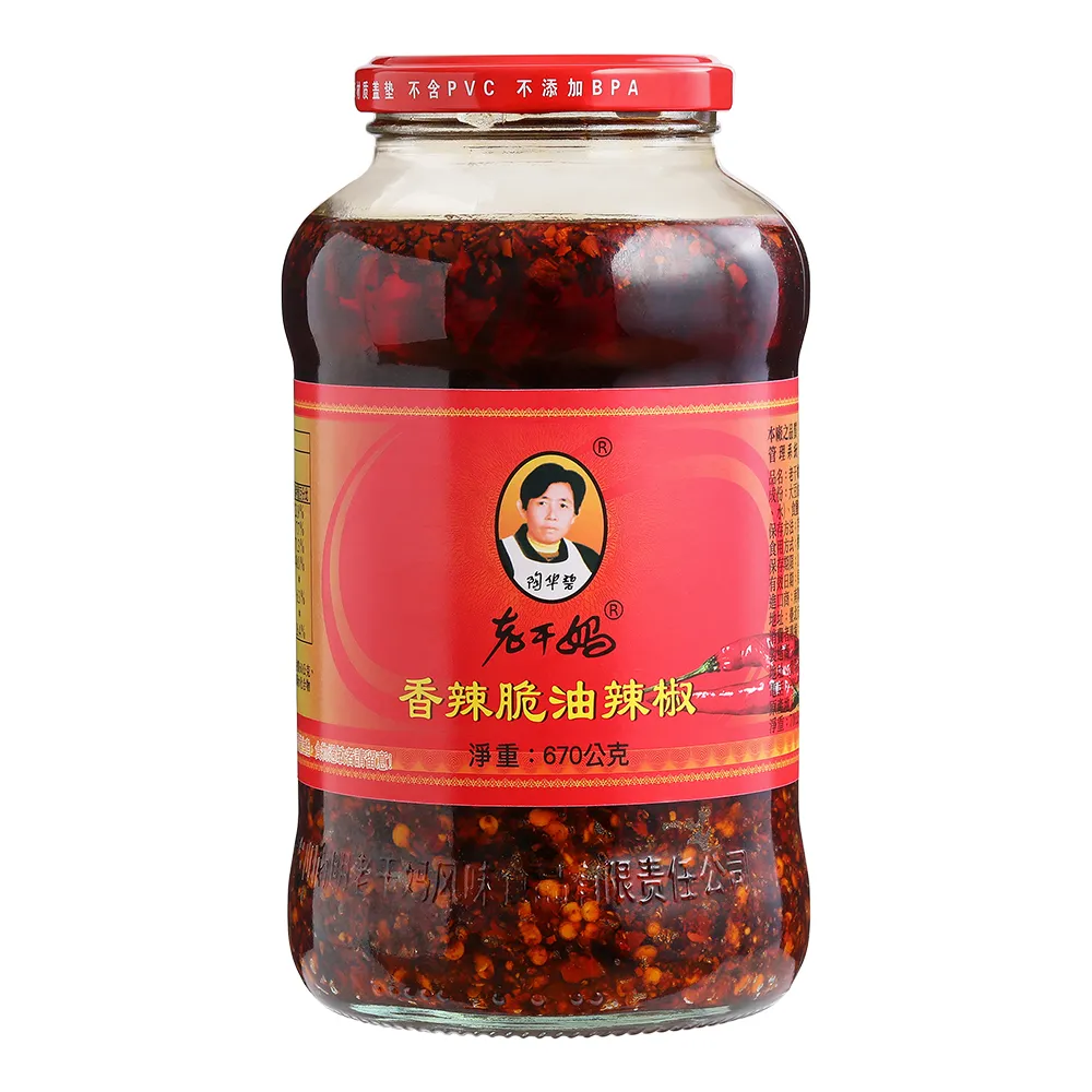 LGM CRISPY CHILLI 老干妈香辣脆油辣椒 670g x 12bt/ctn