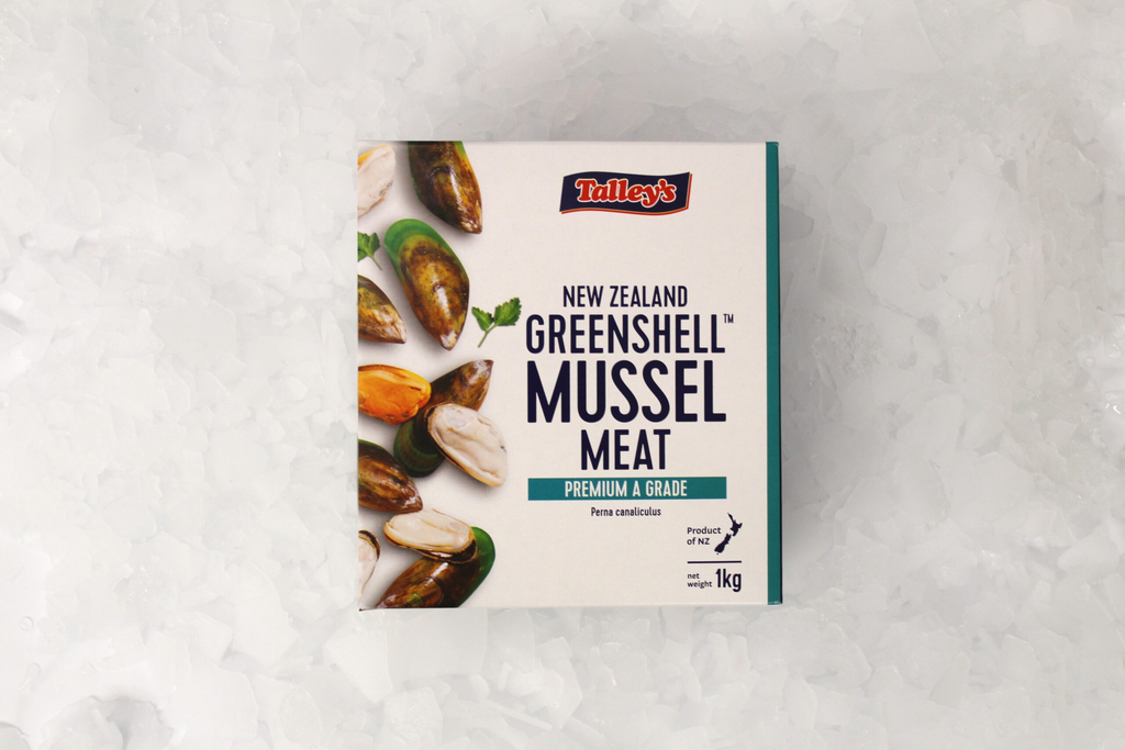 MUSSEL MEAT MEDIUM TALLEY 1kg x 12pk/ctn