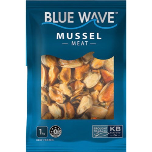 MUSSEL MEAT CHILEAN B/WAVE 1kg x 8pk/ctn