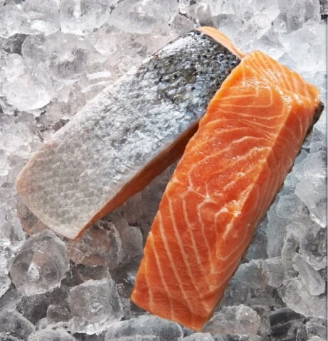 SALMON PORTION SKIN-ON 200g x 25pk/ctn