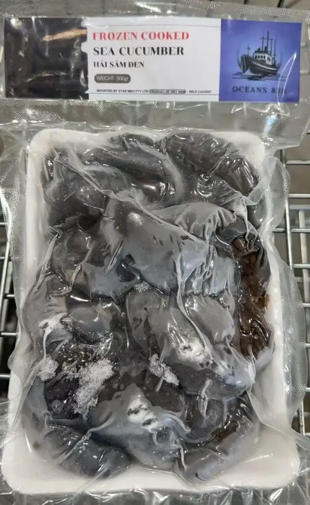 BLACK SEA CUCUMBER DEN O888 500gx20pk/ctn