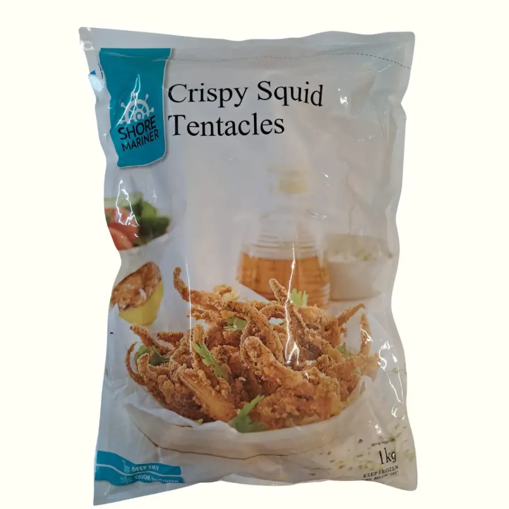 SQUID TENTACLE CRISPY 1kg x 5pk/ctn