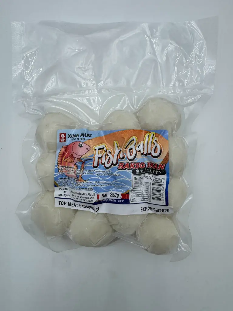 FISH BALL X/PHAT 250G X 40PK / CTN