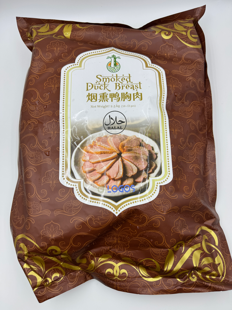 SMOKED DUCK BREAST LOGOS 2.5kgx4pk/ctn