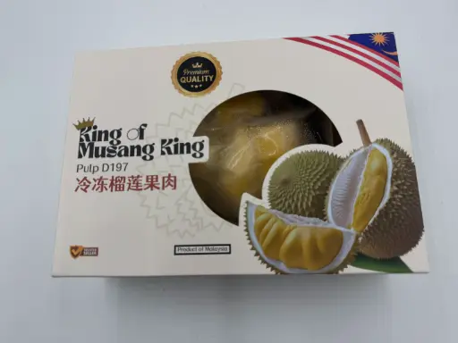 [DURPULPMKKOK] DURIAN PULP MUSANG KING KOK 400gx10pk/ctn