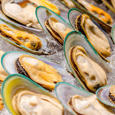 [MUHSMNZ(I)] MUSSEL 1/2 SHELL NZ M  I&J 半壳青口 1kg x 10pk/ctn