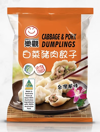 [SMICAPD] SMILE CABBAGE PORK DUMPLING 550g x 12pk/ctn