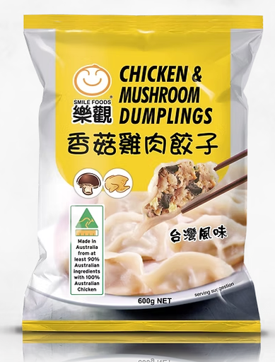 [SMICHMD] SMILE CHICKEN DUMPLING 550g x 12pk/ctn