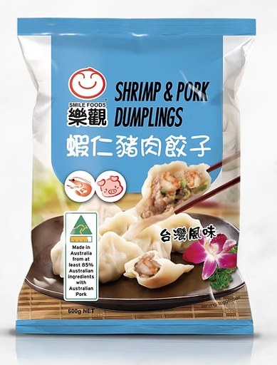 [SMIPPD(I)] SMILE PRAWN & PORK DUMPLING 550g x 12pk/ctn