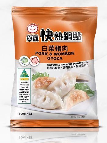 [SMIWPG] SMILE PORK GYOZA 450g x 12pk/ctn