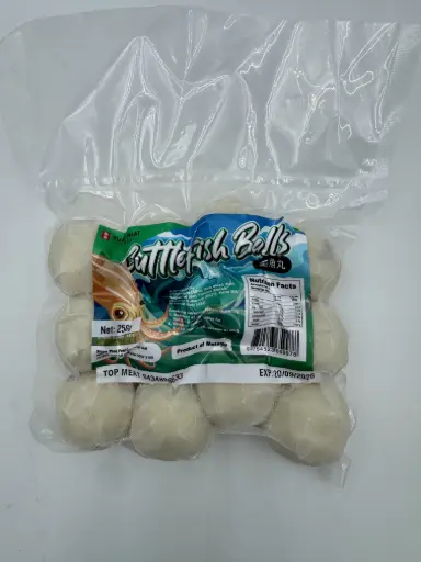 [CUTBALLXP(I)] CUTTLEFISH BALL X/PHAT 250G X 40PK / CTN
