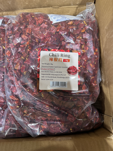 [CHILLDSH] DSH DRIED CHILLI RING辣椒段1kg x 10pk/ctn